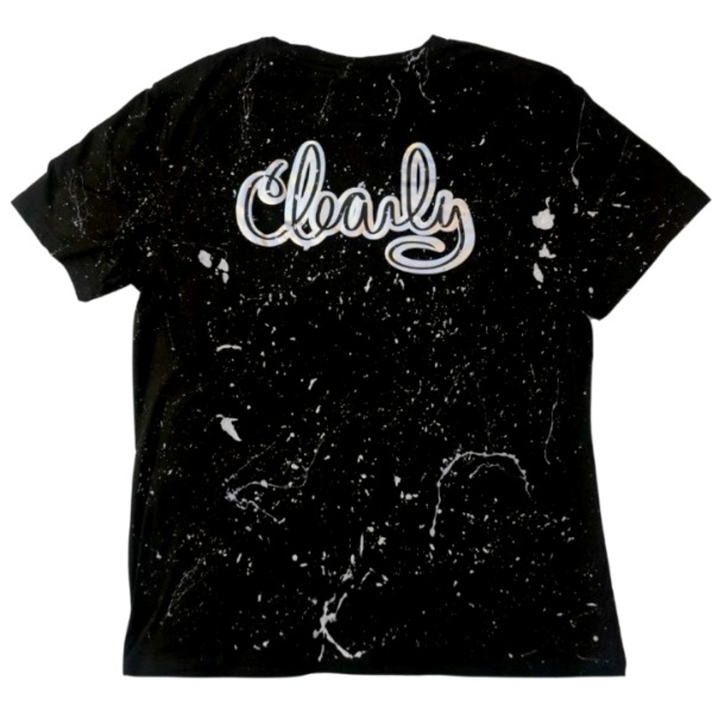 IF ONLY LIMITED EDITION x Clearly Metallic Grey Gray Crew Neck T Shirt
